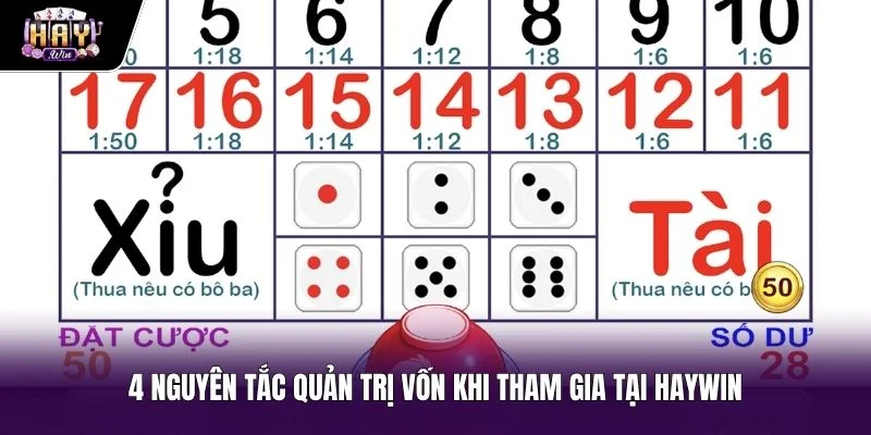 Phương pháp bảo vệ số dư cược trong tài xỉu cân bảng