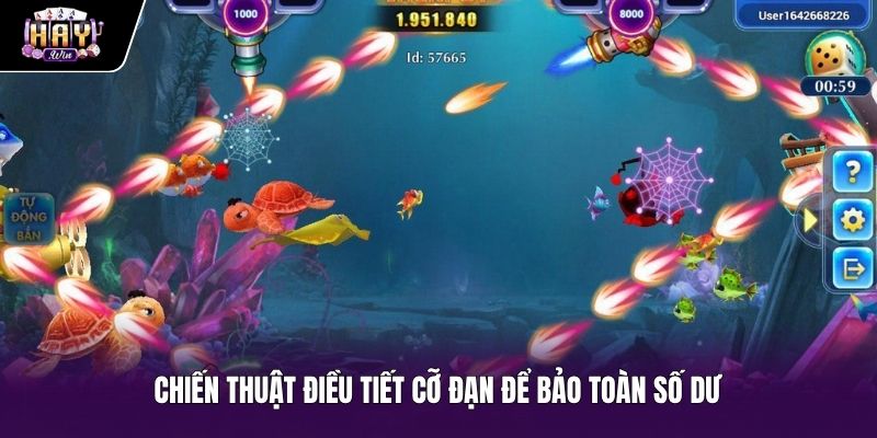 Kỹ thuật điều tiết hỏa lực hạ gục Trùm bắn cá