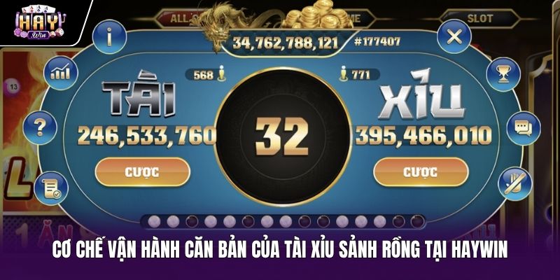 Quy tắc xúc xắc chuẩn Sicbo trong Tài xỉu sảnh rồng
