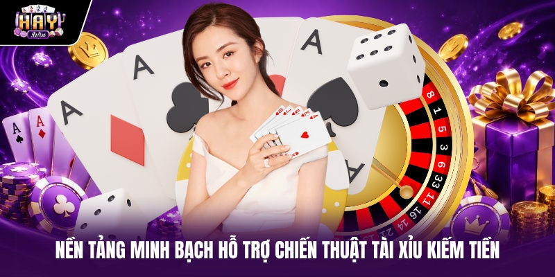 Nền tảng minh bạch hỗ trợ chiến thuật tài xỉu kiếm tiền