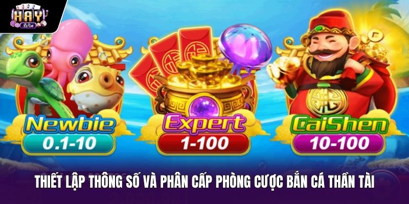Cấu hình ba cấp phòng cược Bắn cá thần tài chuẩn xác