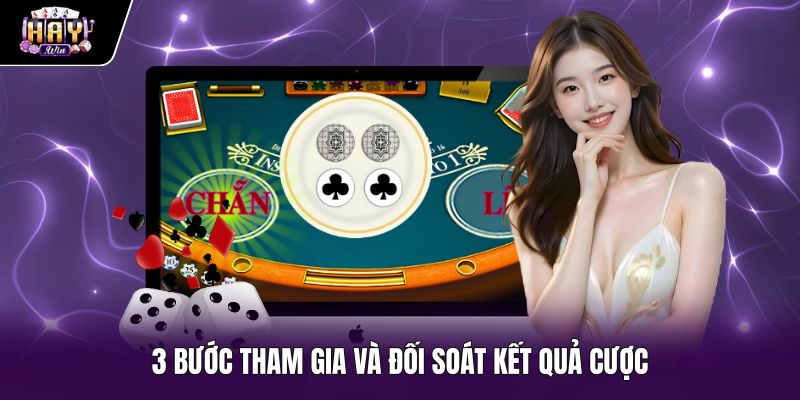 Ba bước tham gia xóc đĩa xanh chín và đối soát cược