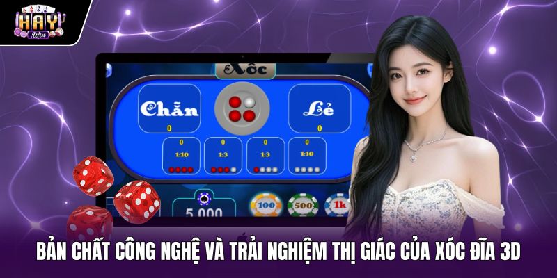 Đồ họa không gian ba chiều sắc nét của Xóc đĩa 3D