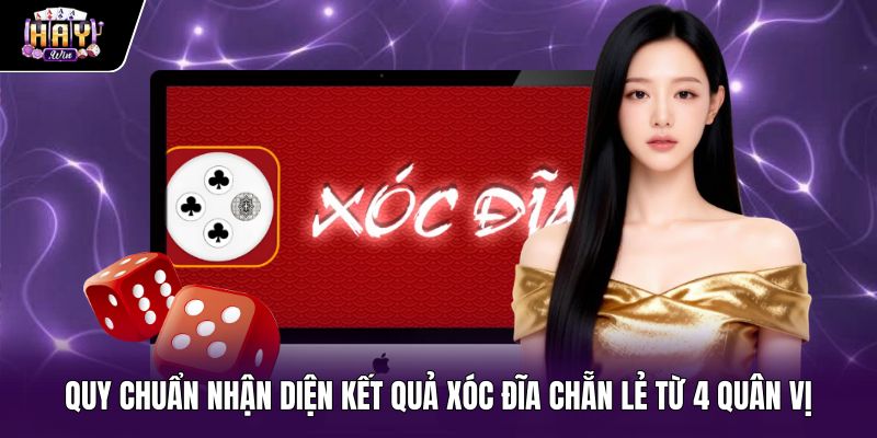 Kết quả xóc đĩa chẵn lẻ qua màu sắc bốn quân vị